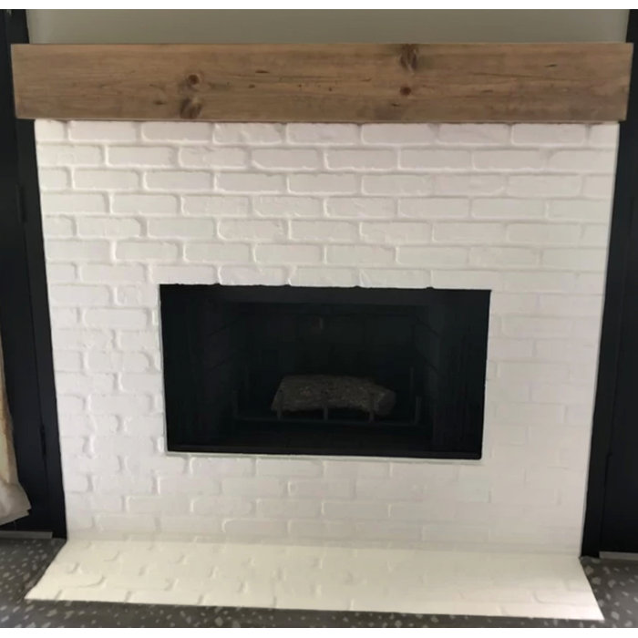 Millwood Pines Shiela Fireplace Shelf Mantel & Reviews Wayfair